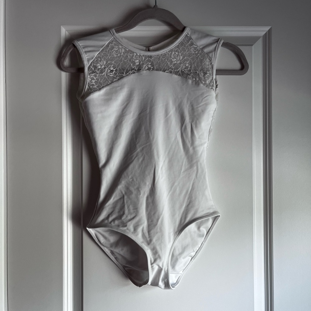 White ballet Rosa leotard